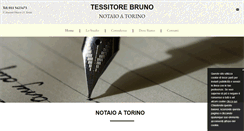 Desktop Screenshot of notaiotessitore.com